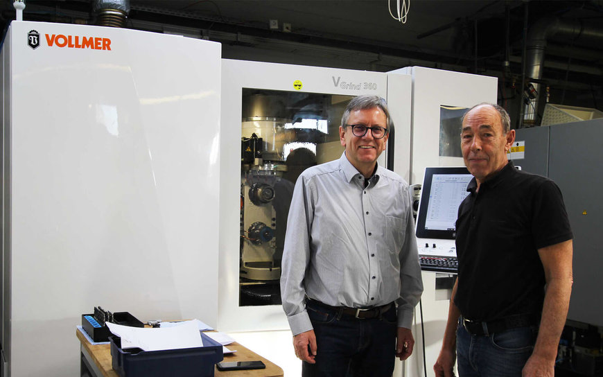 SCHRODE IS RELYING ON SWABIAN SHARPENING TECHNOLOGY FROM VOLLMER